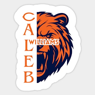 OUR BEAR! CALEB WILLIAMS Sticker